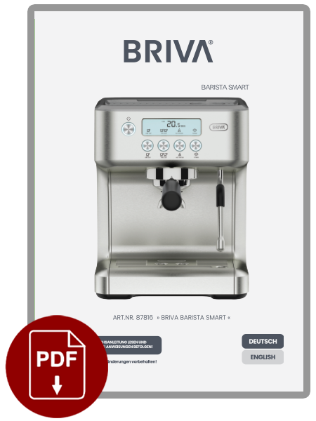 BARISTA DUAL BOILER MANUAL