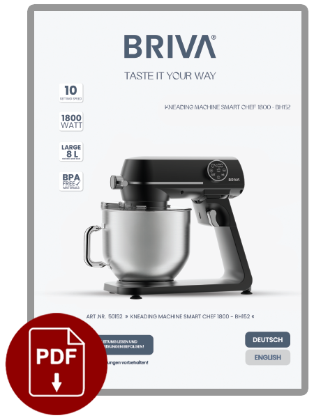 KNEADING SMART MANUAL