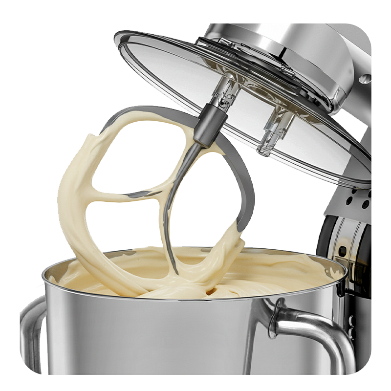 Double-sided flexible edge scraper beater.